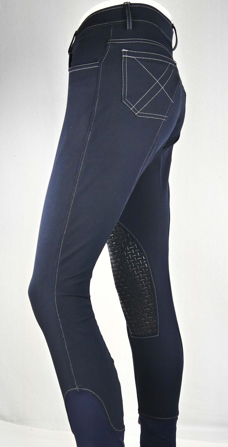 Easy-Rider Breeches Zohra Diamond Knee Navy size: 164