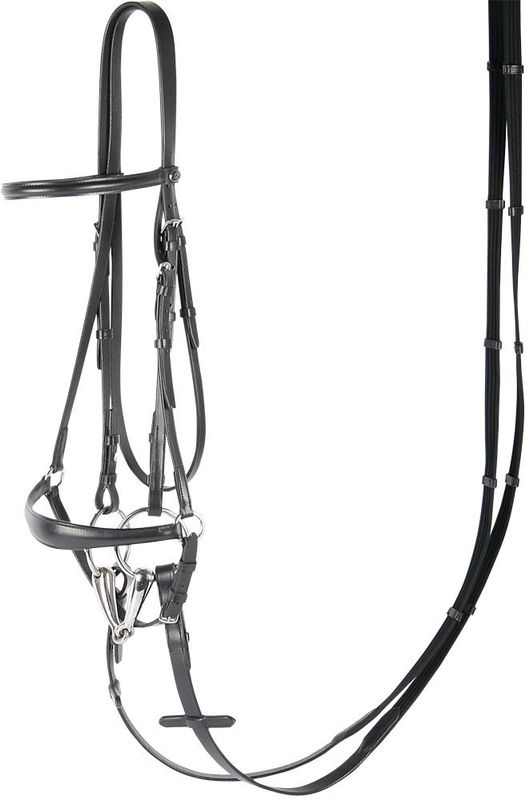 Harry&#39;s Horse Bridle Bronze low noseband