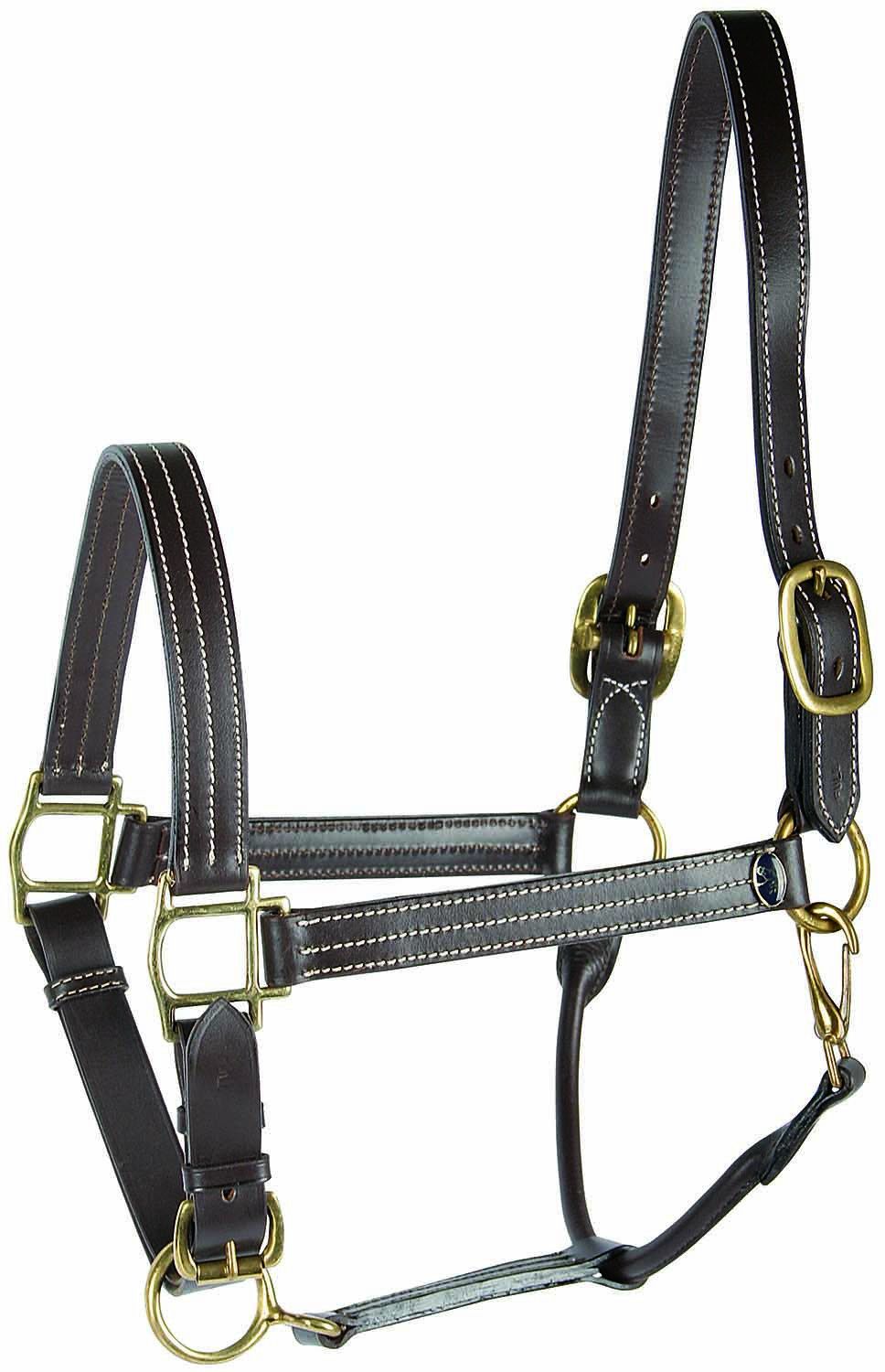 Harry&#39;s Horse Leather Halter brown