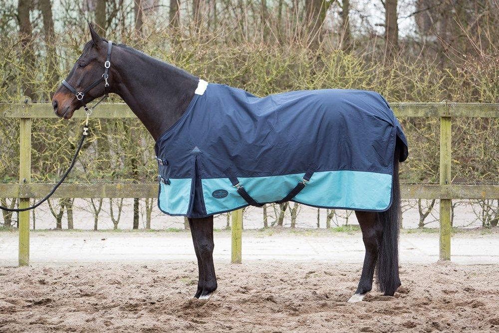 Harry&#39;s Horse Rainrug Wodan fleecelining 0gr. Midnight-navy