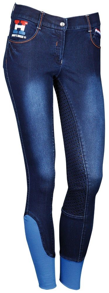 Harry&#39;s Horse Breeches Dutch Orange Denim full grip