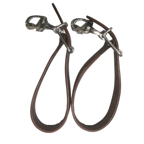 Kieffer Leather pole straps with quick out