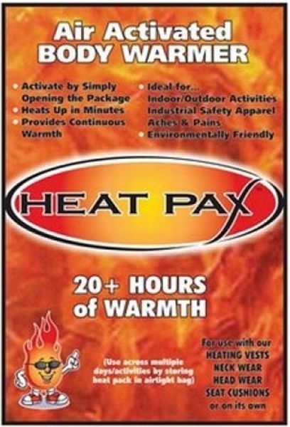 Heat Pax Body warmers