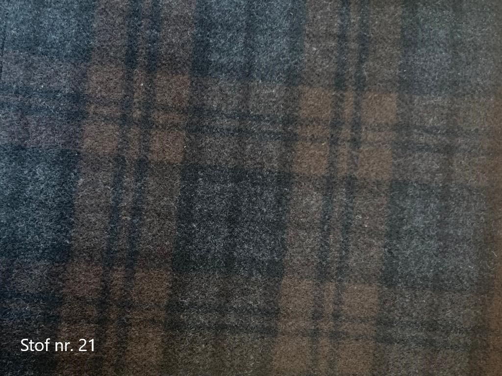 Letty&#39;s Design Koetsierschort Zomeruitvoering Geruit grijs- en bruintinten