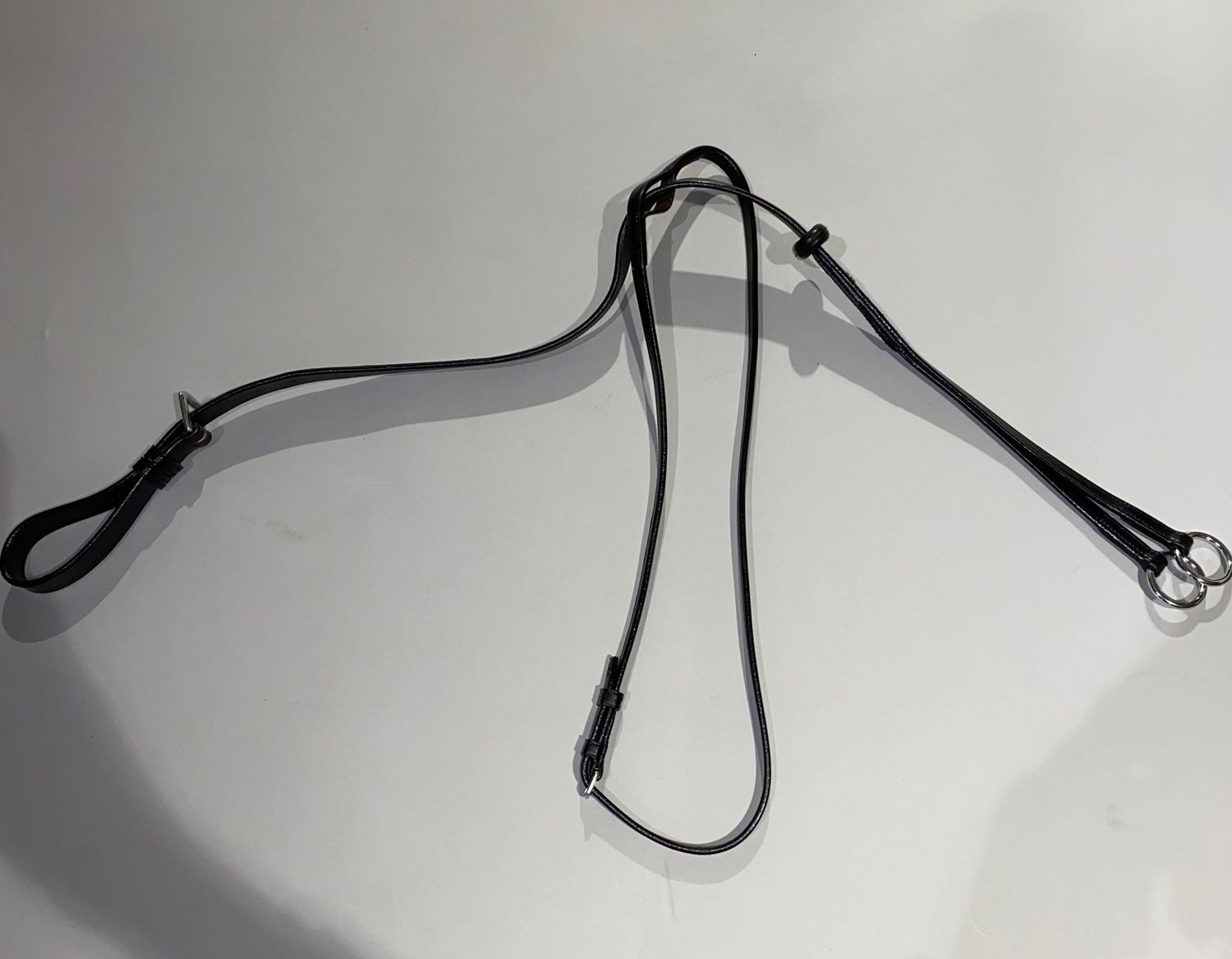 Kieffer martingaal pony zwart leer