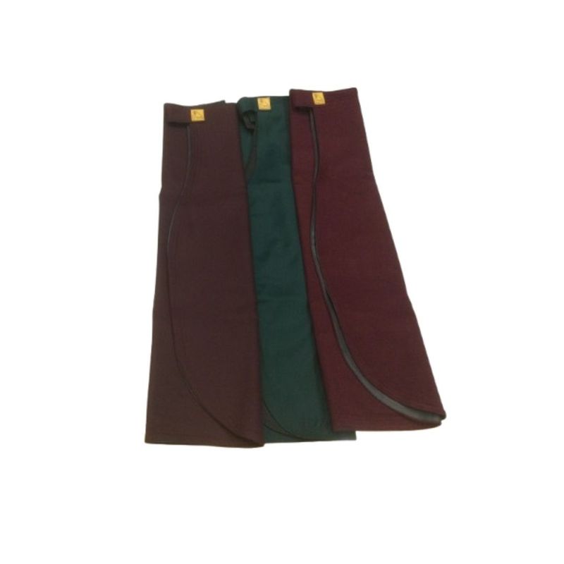 Letty&#39;s Design Koetsierschort waterdicht bordeaux en  groen