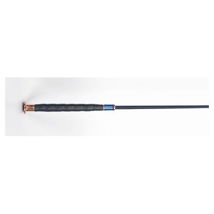Harry&#39;s Horse Dressage whip Marble, Kleur: Navy, Maat: 100 CM