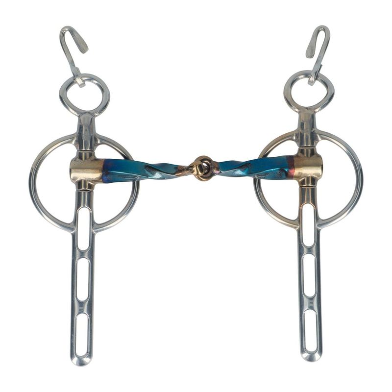 Trust Liverpool Driving Bits Inno Sense Sweet Iron Slot Twist 3 Rein Holes Non-Fixed 16 MM