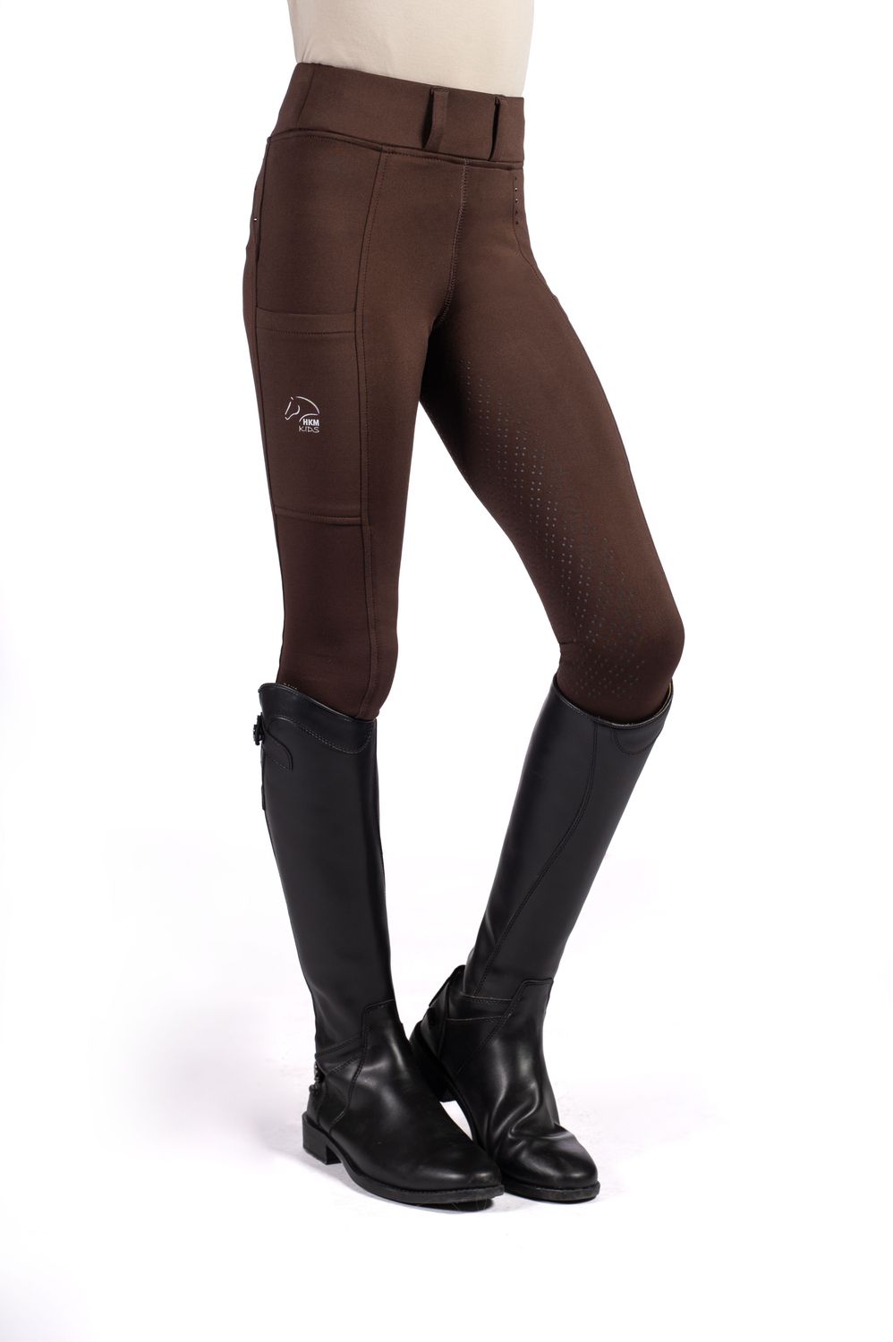 HKM Riding Leggings -Lana II- Style silicone Full Seat