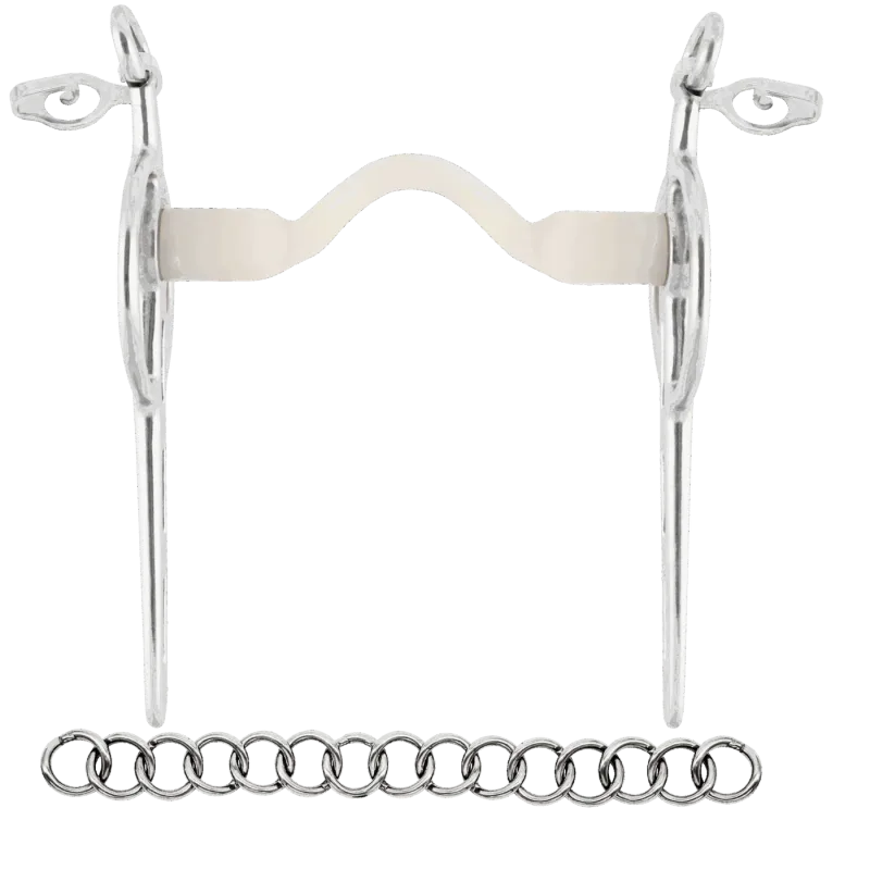 Nathe Driving Bits Liverpool 3 rein slots bar for sensitive horses