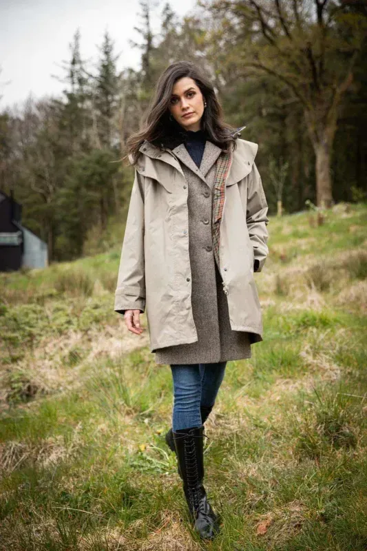 Jack Murphy ladies raincoat quarters L Cotswold Chinchilla