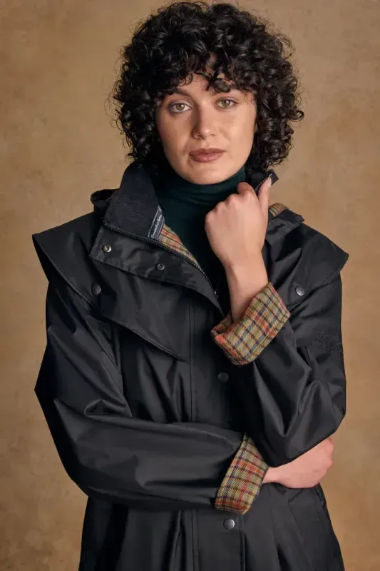 Jack Murphy rain coat lady sizes Black