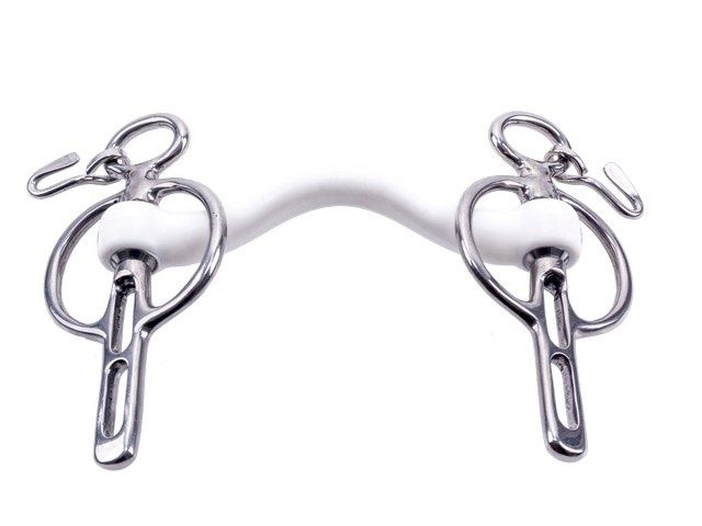 Trust Driving Bits Inno Sense Liverpool bit synthetic mouthpiece flexible cheeks