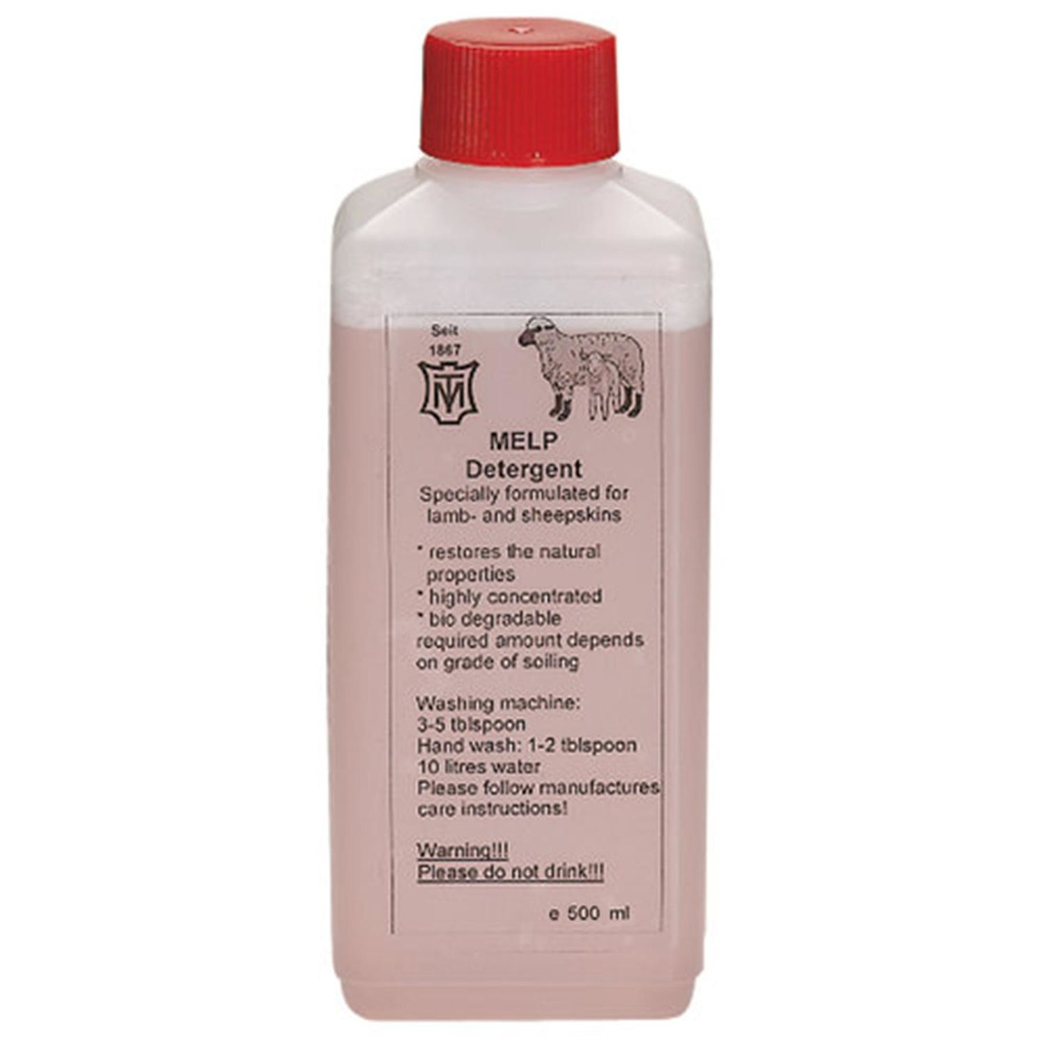Mattes wool detergent MELP 500 ml.