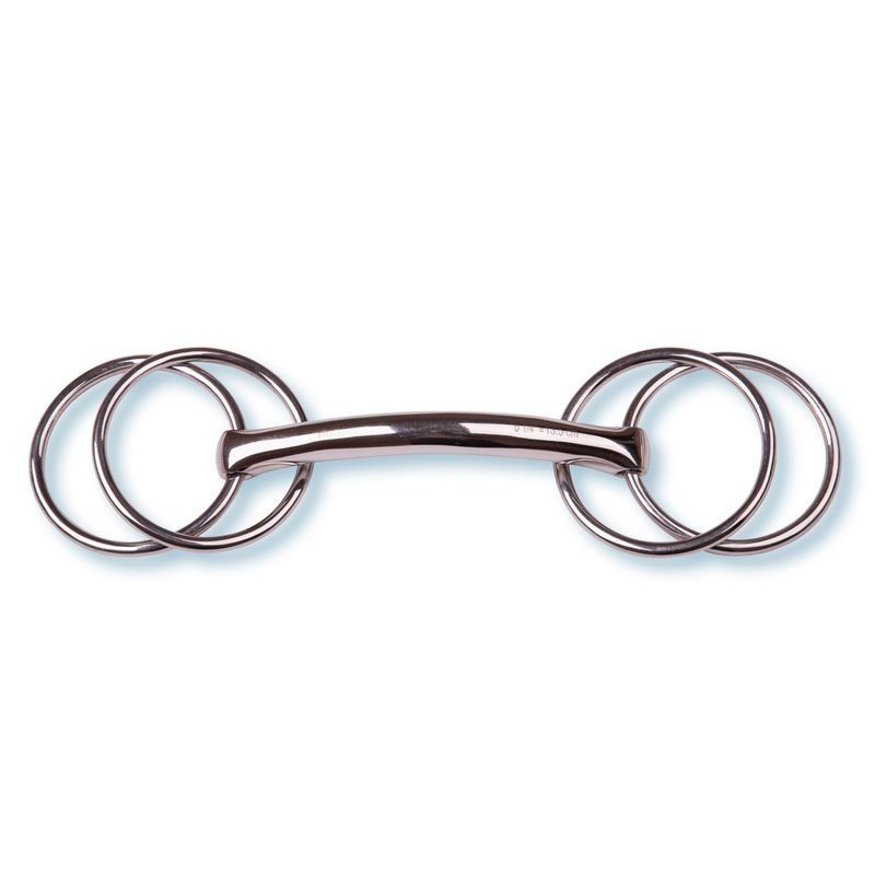 Stübben Fahrkandaren 4-Ring Kandare 16 mm Ringe 70 mm Durchmesser
