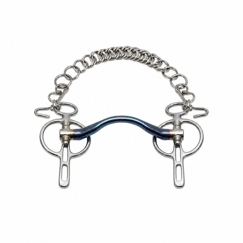 Trust Fahrkandaren Sweet Iron Liverpool Kandare 2 Leinenschlitze mit medium Zungenfreiheit