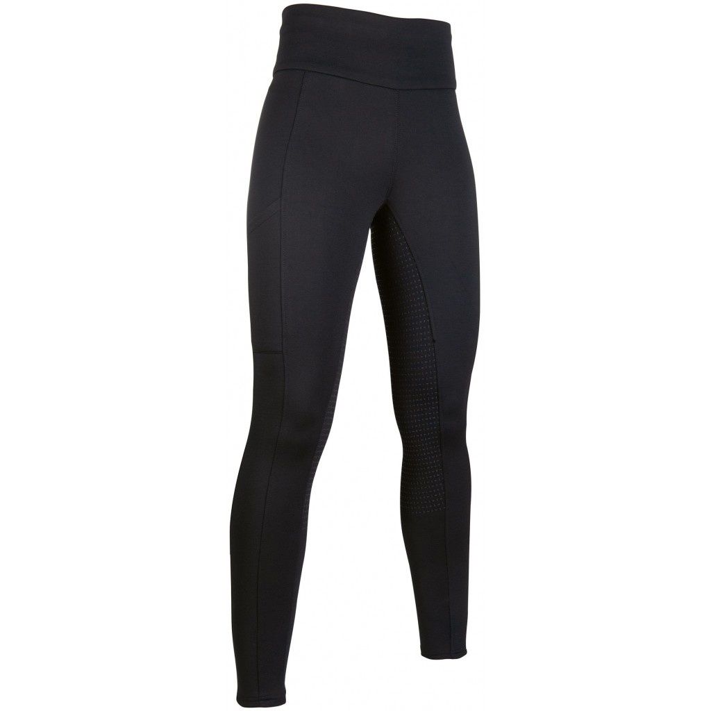 HKM Riding leggings -Cosy- Style silicone full seat