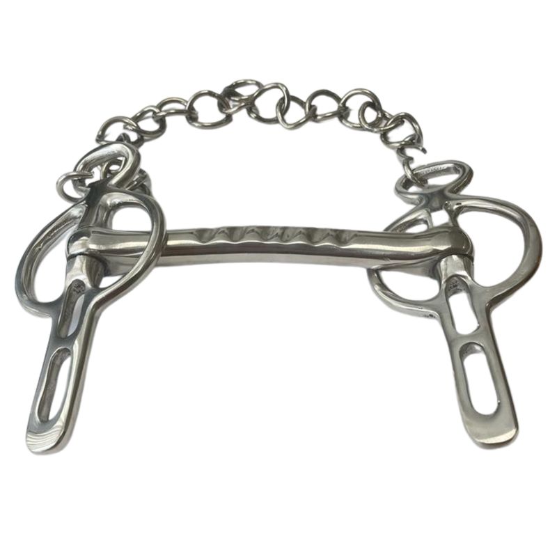 LD Driving Bits Liverpool  with loose cheeks, ribs and slightly upward curved mouthpiece