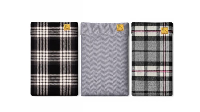 Letty's Design Driving apron summer model check black/white