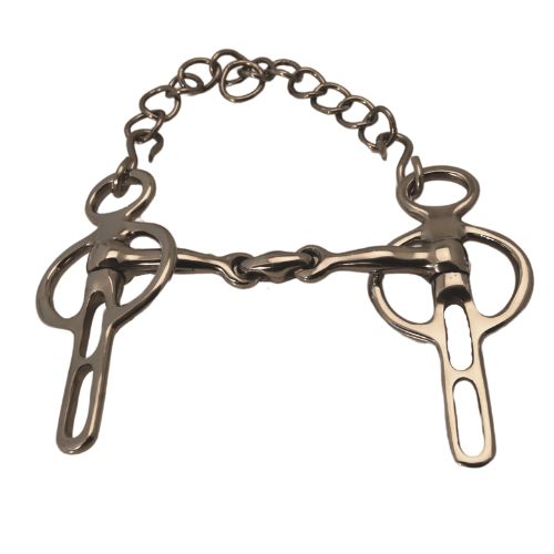 LD Driving Gloves Double Jointed Liverpool Bit Pony Stainless Steel