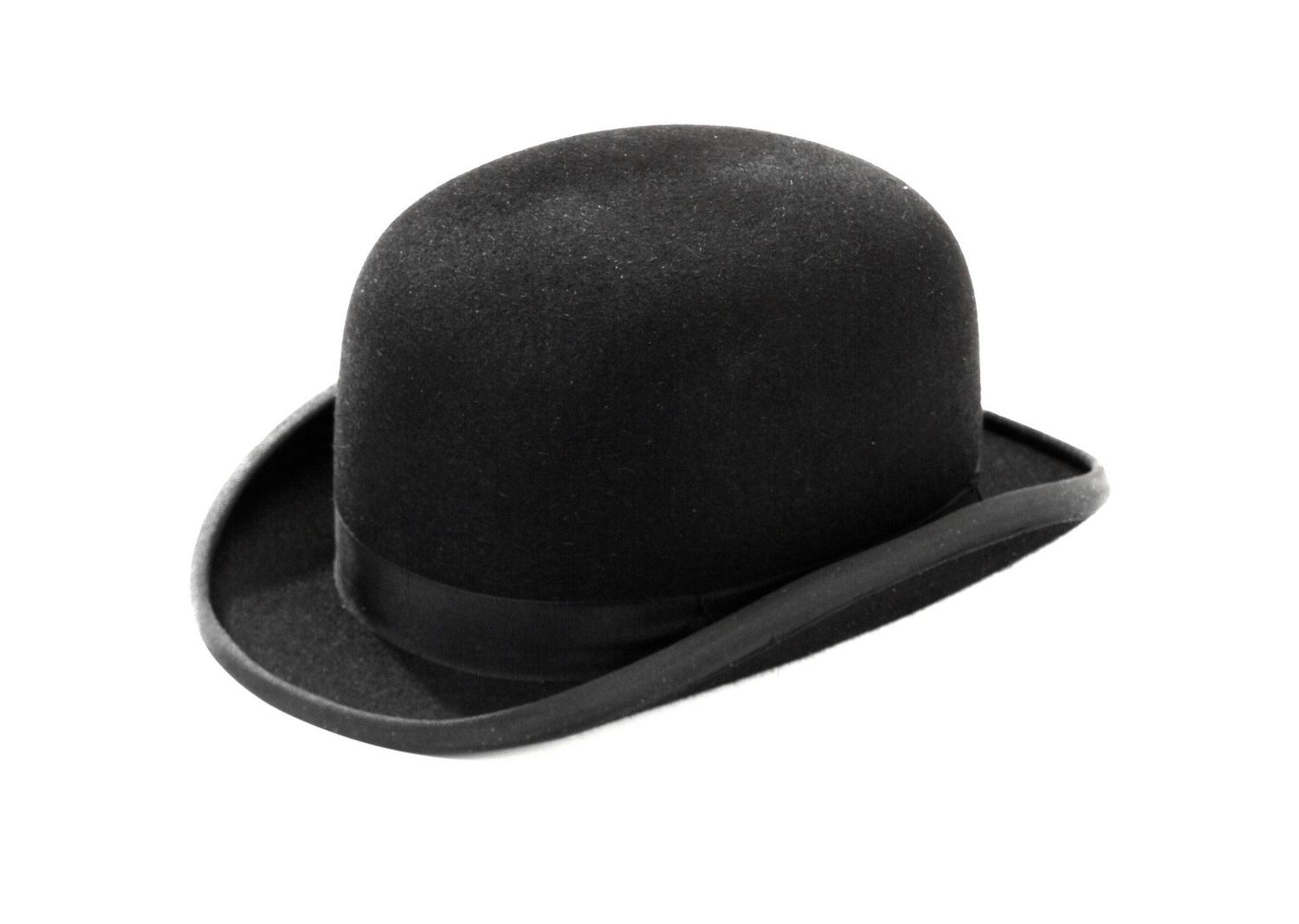 Christys Bolwer hat black fur felt