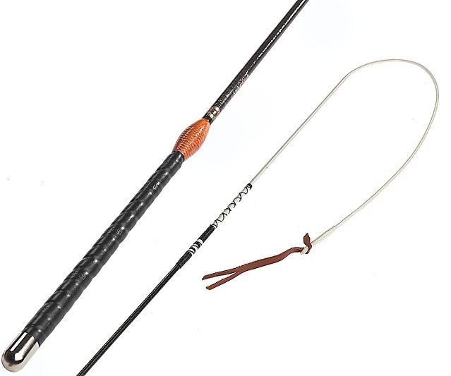 Fleck Carbon Balance Composite Driving whip  Black