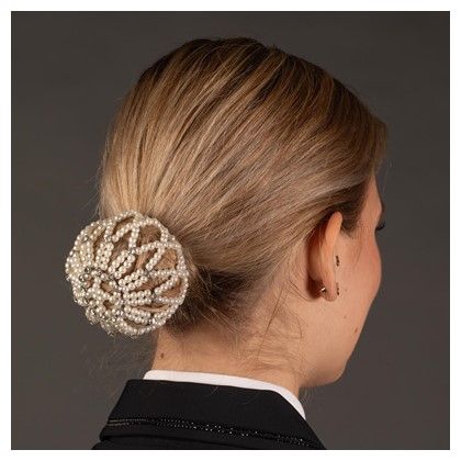 Harry's Horse Hair net bun cover crystal