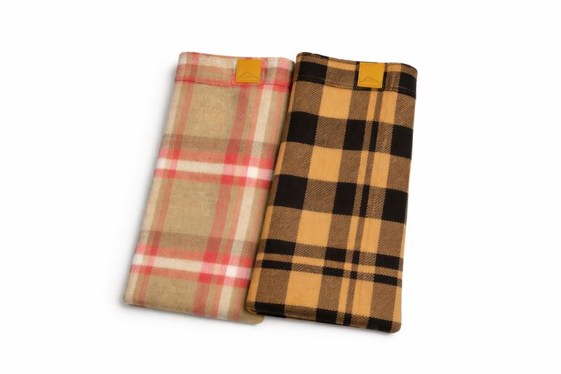 LD Reversible rain apron Letty's check brown