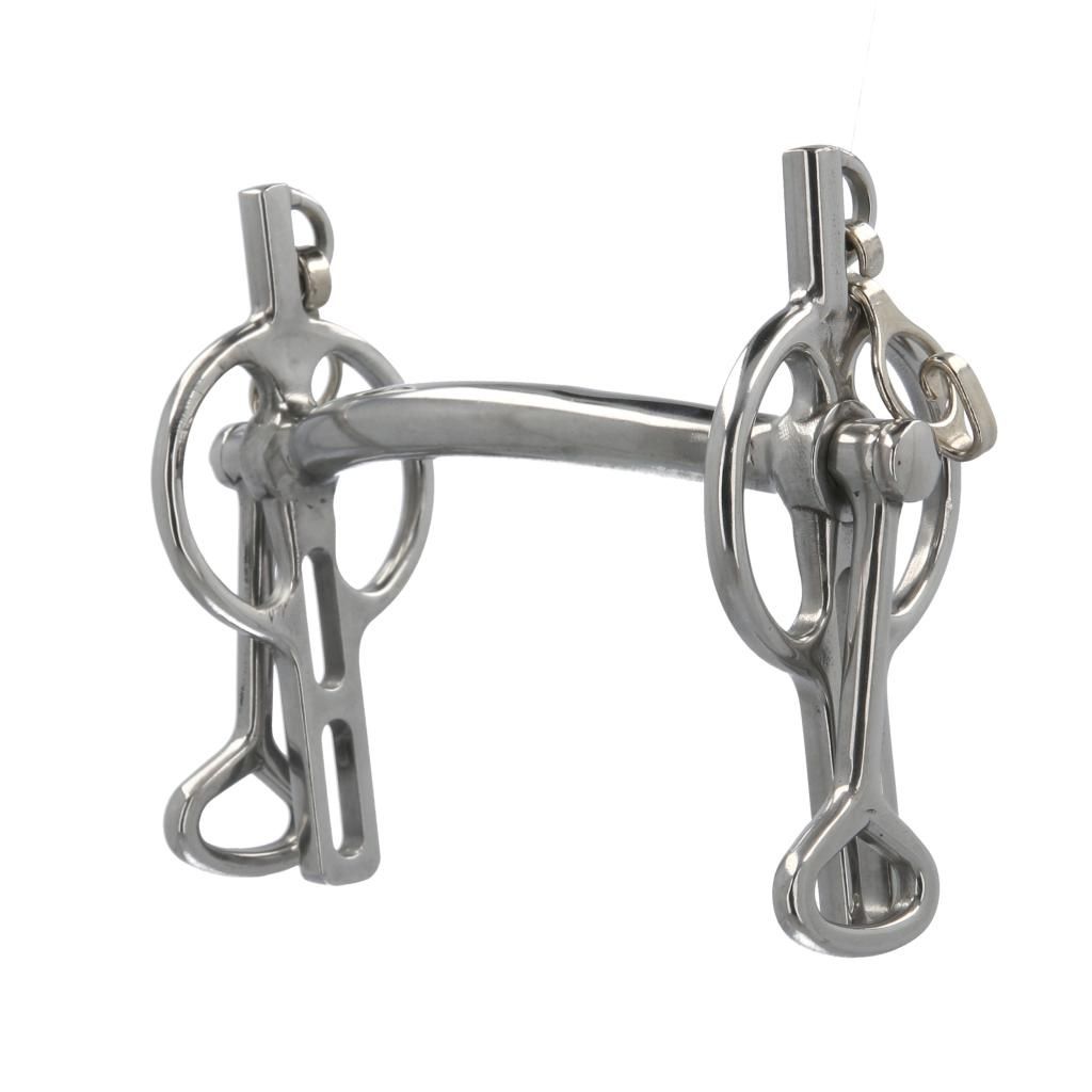 LD Driving Bits Liverpool Jointed 45° Curved Mouthpiece