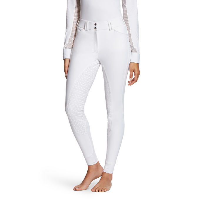 Ariat Breeches Tri  Factor Grip Fullseat white