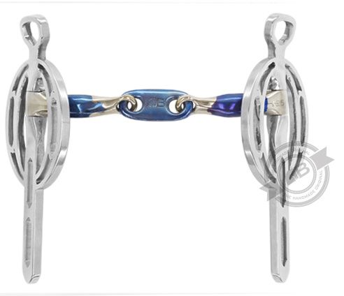 Bombers Driving Bits Liverpool Double Jointed with Control Plate