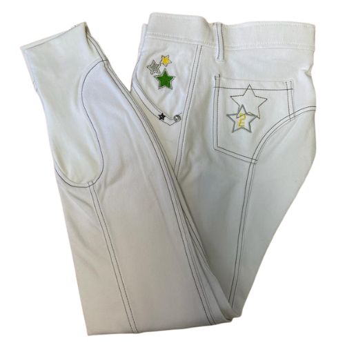 Esperado Breeches Self Seat Kids white