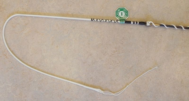 Fleck Team whip with extra pair lash