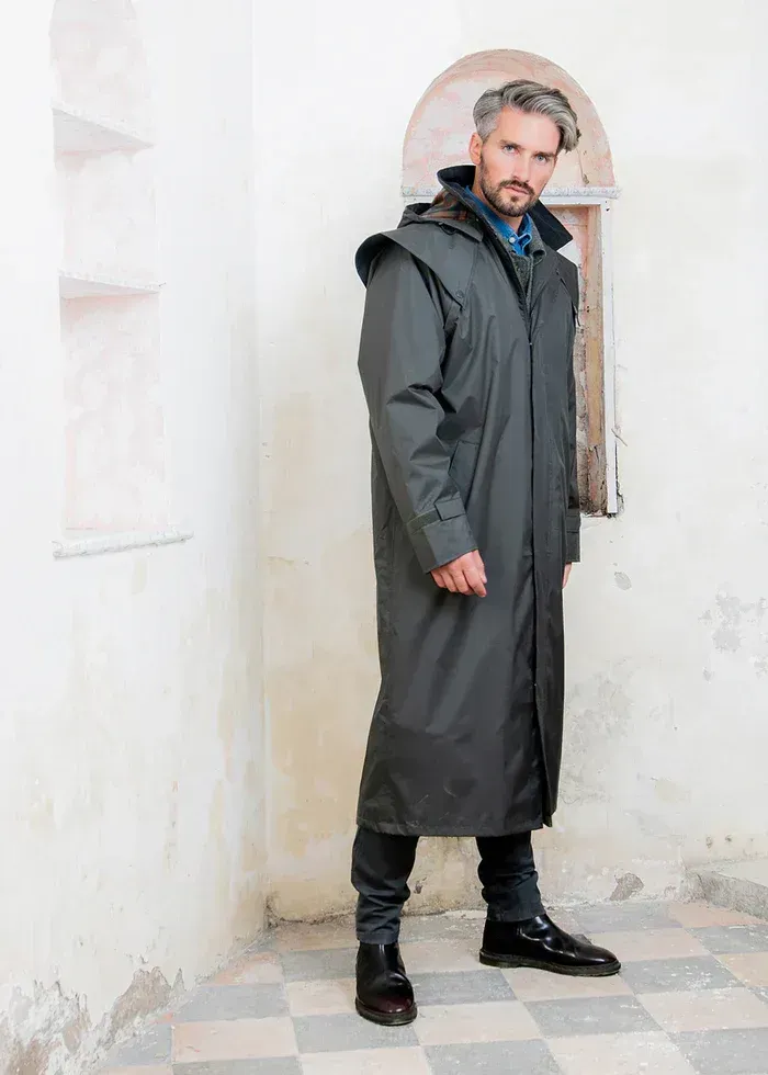 Jack Murphy men's jacket Lambourne II raincoat Olive