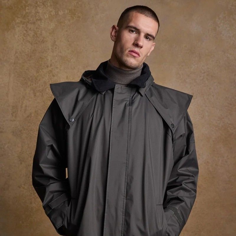 Jack Murphy men's jacket Lambourne II raincoat Olive