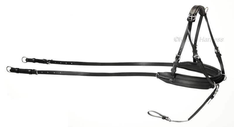 Kieffer Fahrgeschirre  easy go kombinationsgeschirr zweispänner stränge 32 mm