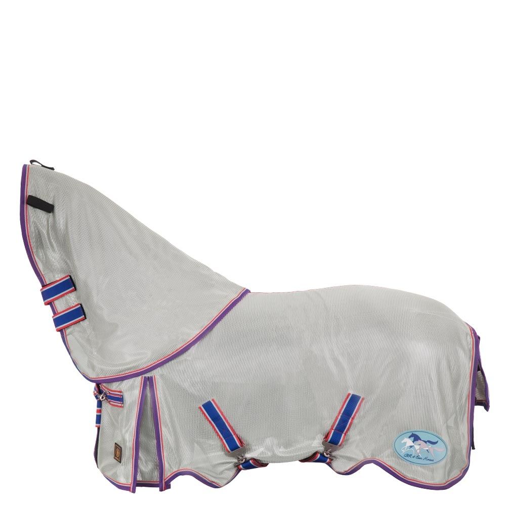 BR Vliegendeken  4-ever Horses met afneembare kap mesh
