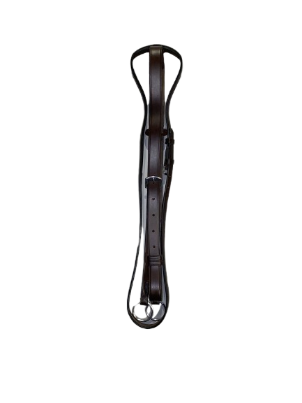 Martingaal Pony donkerbruin leer