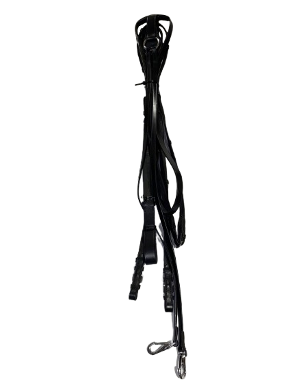 Leren Martingaal Full Zwart