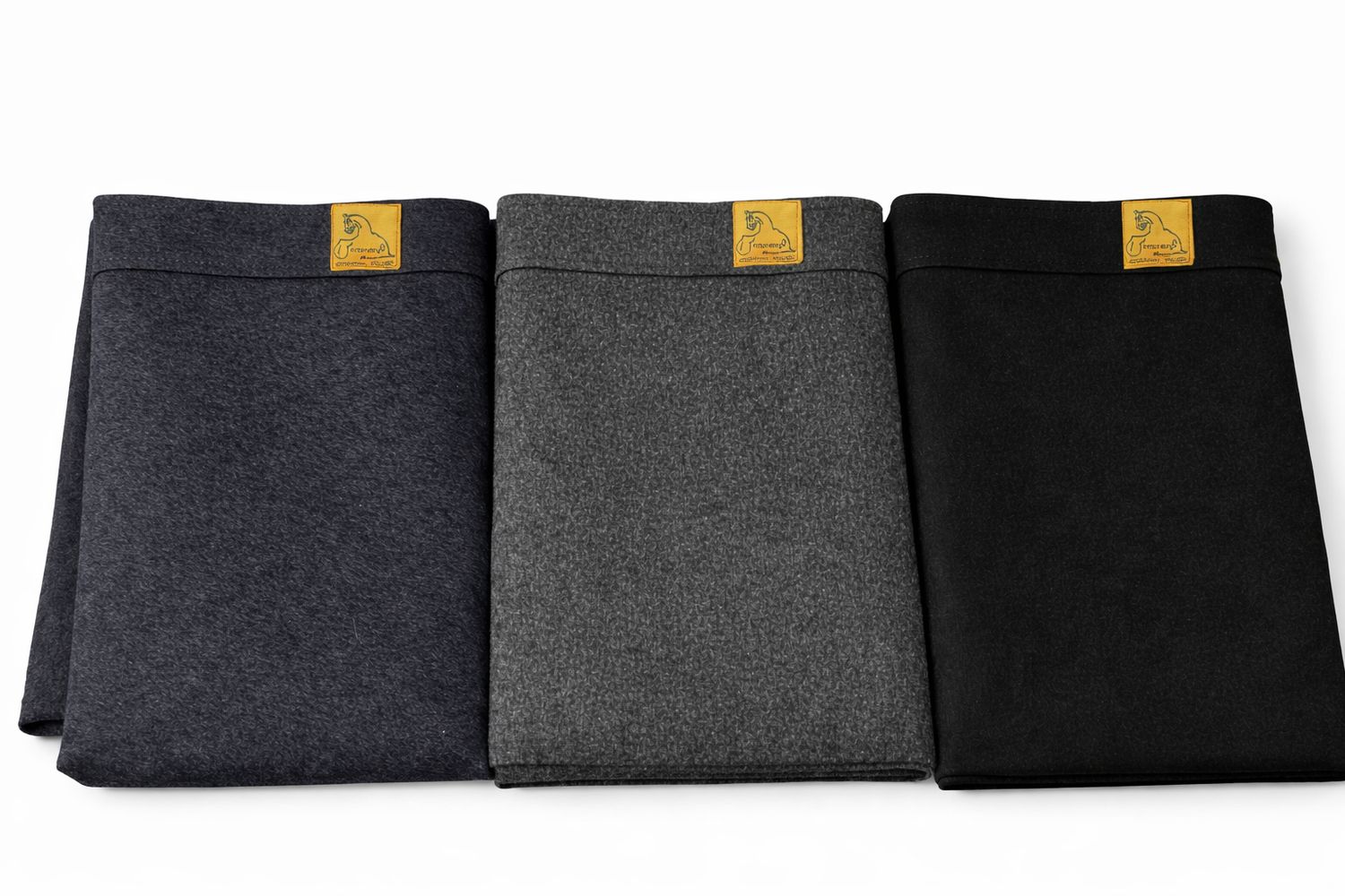 Letty's Design Bockdecke Sommer Schwarz und Grau