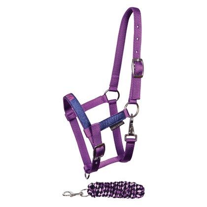 Harry's Horse Halsterset Diva Purple Paars