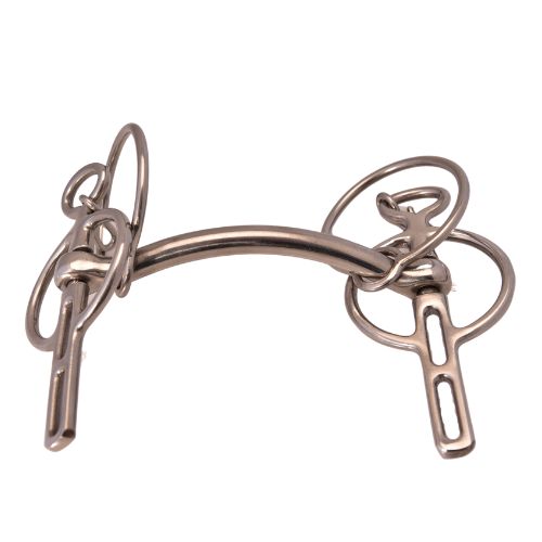 Liverpool  driving bit mouthpiece  45 degrees with Swales rings