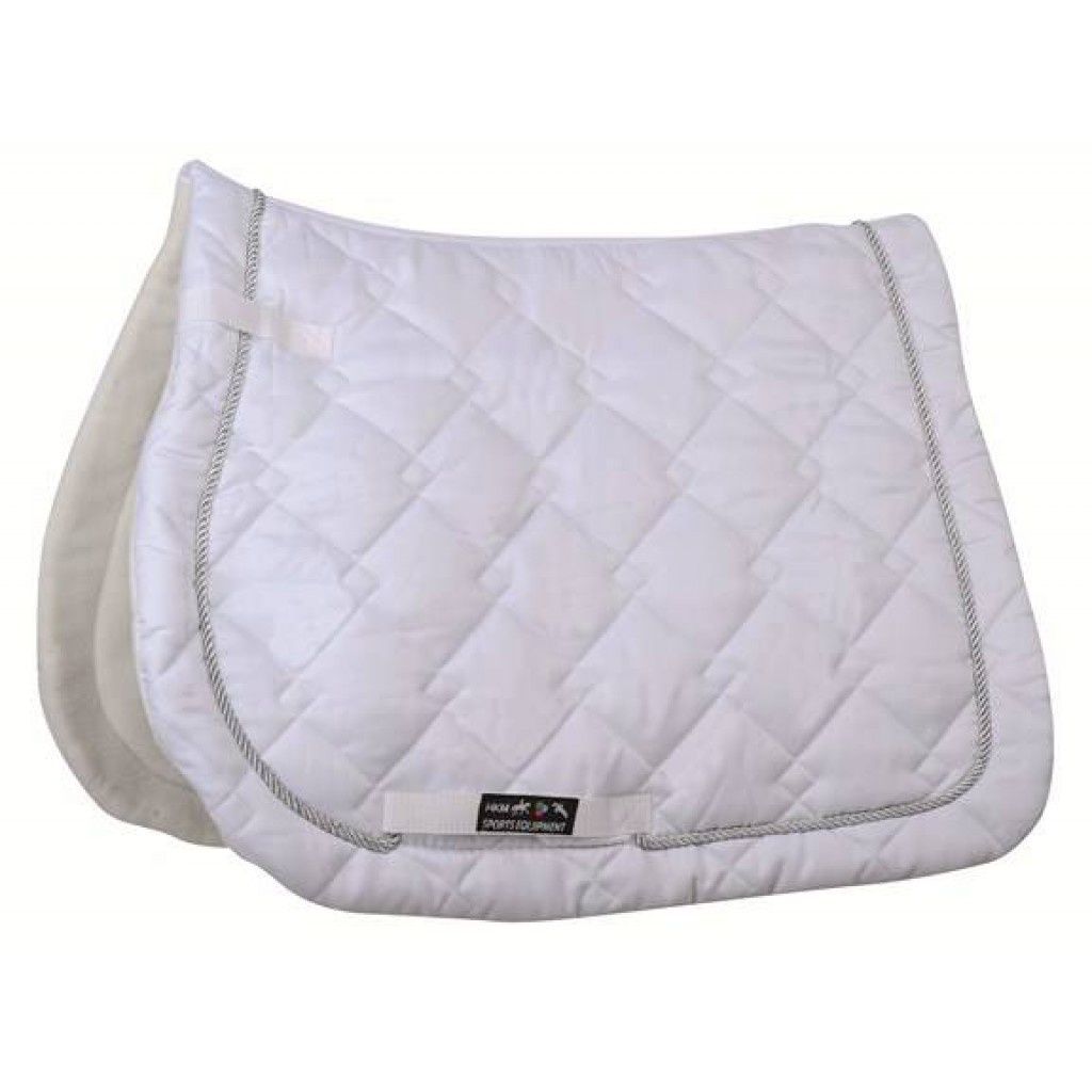 HKM Saddle pad White General purpose