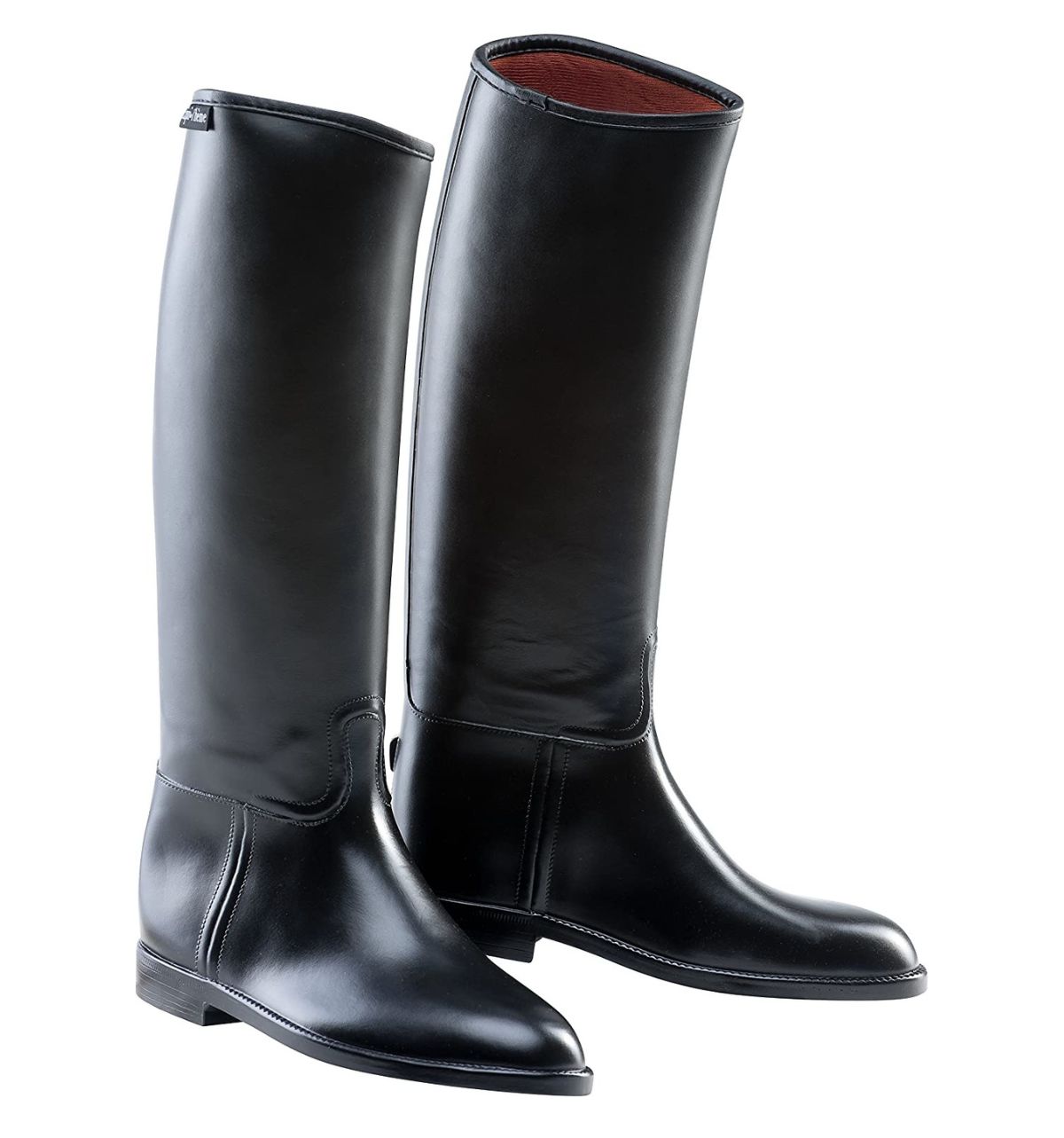 Equithème lined riding boots, shaft size M
