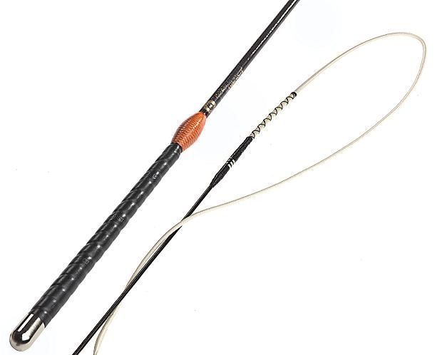 Fleck Carbon Balance Composite driving whip 4-in-hand leather lash 160 cm