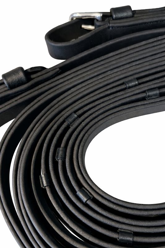 Kieffer pair rein synthetic with supersoft and stoppers