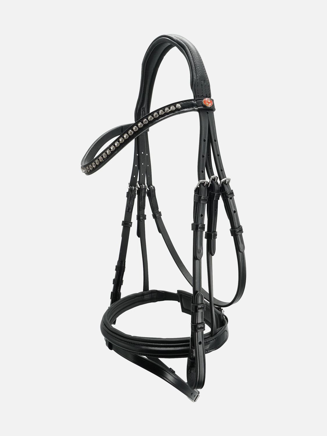 Snaffle Bridle Lea, black, Full