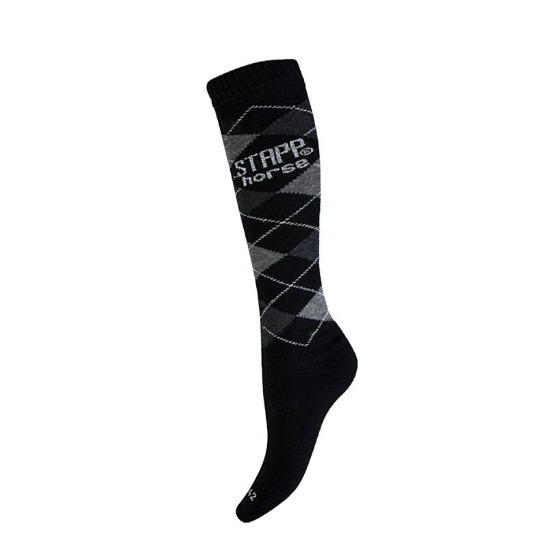 Stapp Horse Woman Men Kniehoogte Argyle