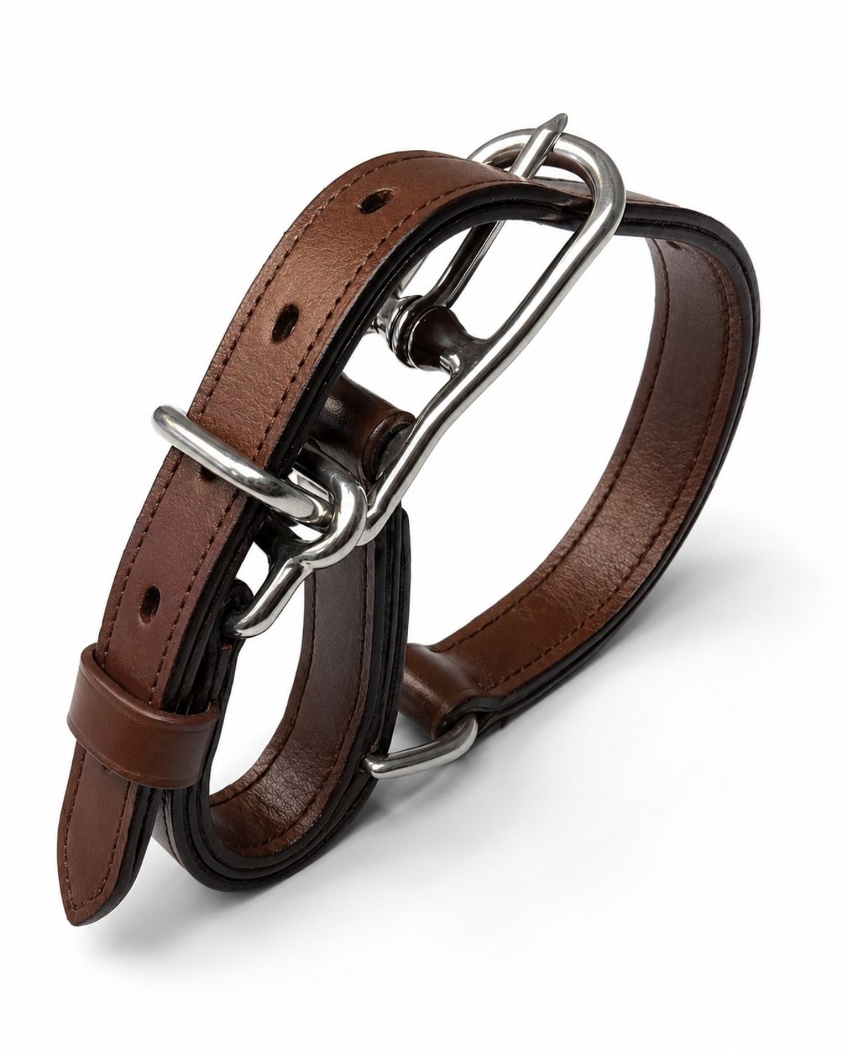 Kieffer Quick Out Leer Bruin 32 MM Gespen