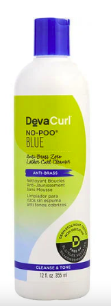 Deva Curl No Poo Anti Brass Blue Cleanser 355 ML Deva Curl No Poo Anti Brass Blue Cleanser 355 ML